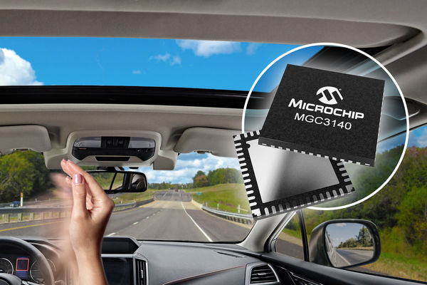 Reduce Driver Distraction with Automotive-Qualified 3D Gesture Recognition Controller
