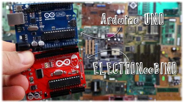 ELECTRONooBINO - Make your own Arduino UNO