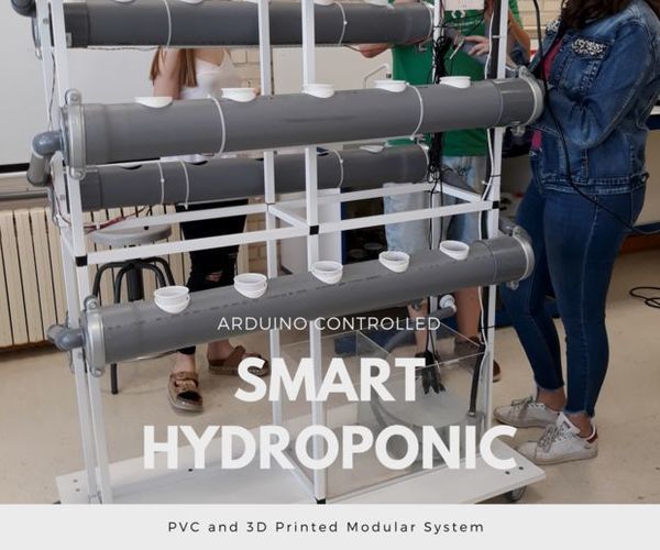 Arduino Controlled Smart Hydroponic Modular System