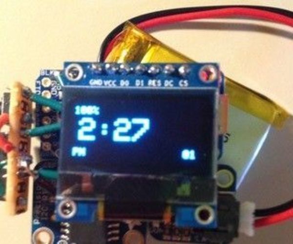 DIY Pro Trinket Smartwatch