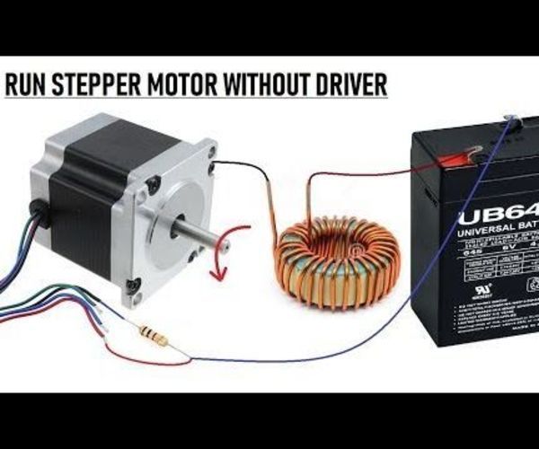Run Stepper Motor Without a Driver