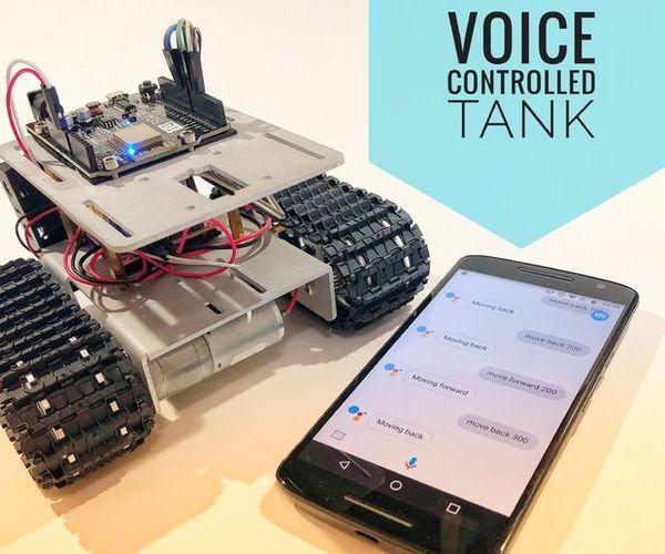 Wi-Fi Voice Controlled Robot Using Wemos D1 ESP8266, Arduino IDE, IFTTT, Adafruit.io and Google Assistant