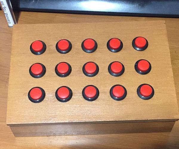 Arduino Uno/Leonardo Keyboard Macro Box