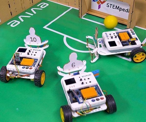 DIY Soccer Playing Mobile Robot
