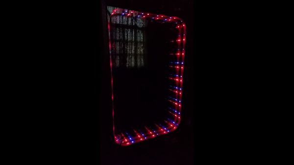 RGB Infinity Mirror with 3D Magnetic Sensor