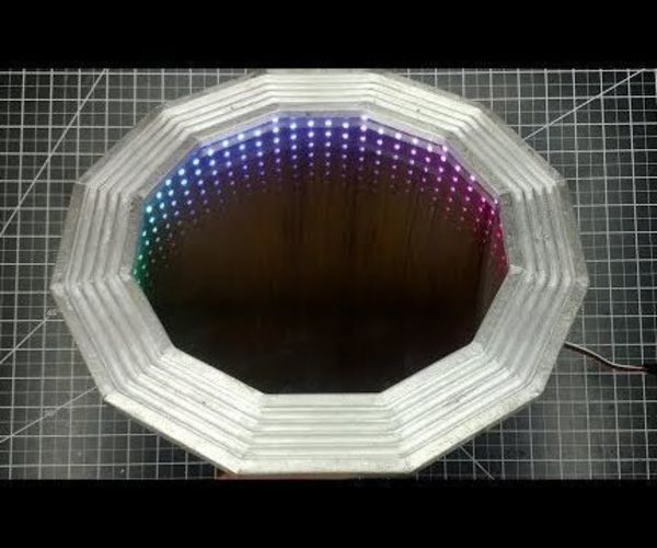 Make a Colorful Infinity Mirror