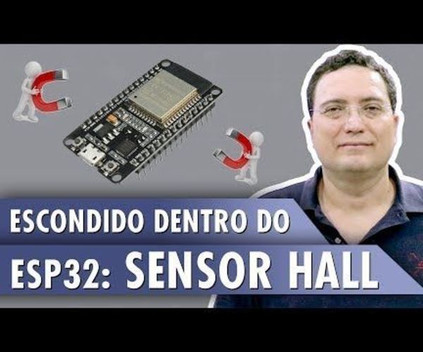 Hidden Hall Sensor in ESP32