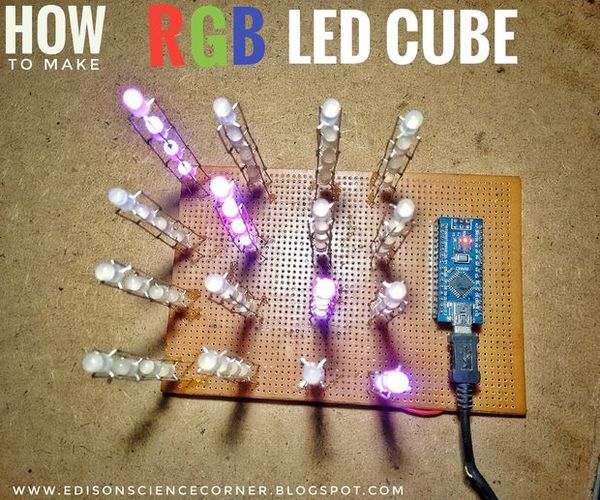 How  to Make Rgb Led Cube