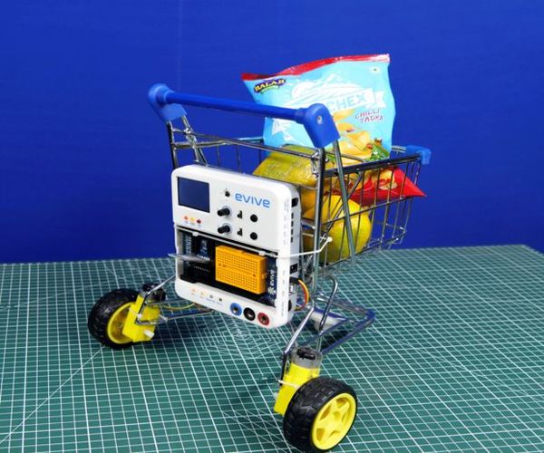 Smartphone Controlled Smart Shopping Cart