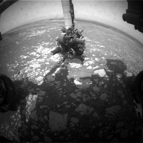 Sol 2204: Curiosity science is baaaack!