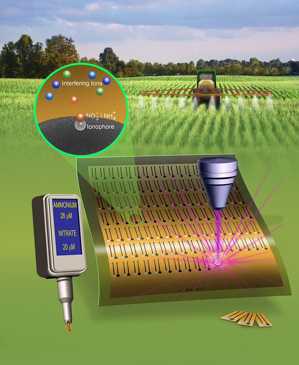 Engineers develop 'bury-and-forget' sensors, data networks for better soil, water quality