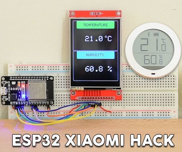 ESP32 Xiaomi Hack - Get Data Wirelessly