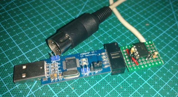 Hacking an AVR programmer to function as a USB MIDI interface