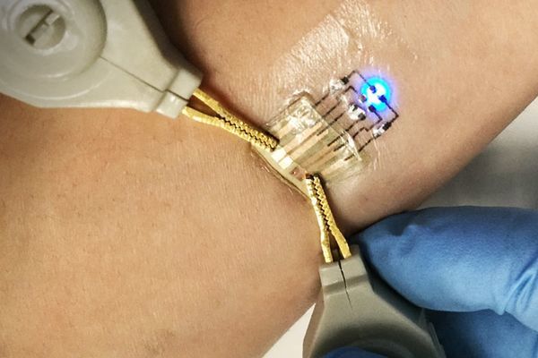 Electronic Tattoos Add Power to Wearable Computing