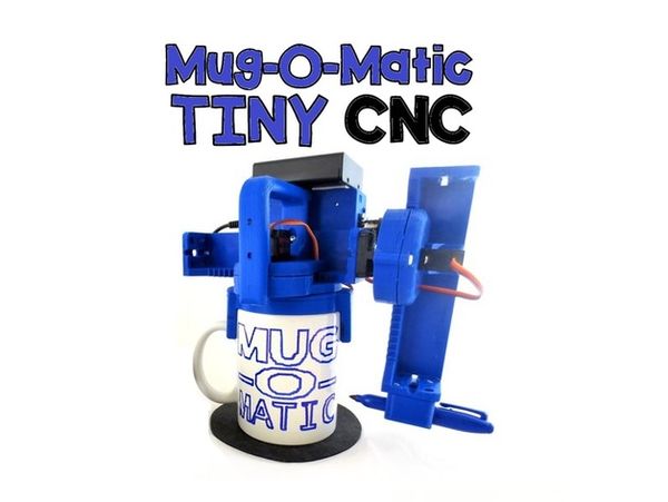 Mug-O-Matic Tiny CNC Drawing Robot