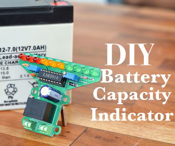 DIY Battery Level Indicator/Auto Cutoff for 12v Battery
