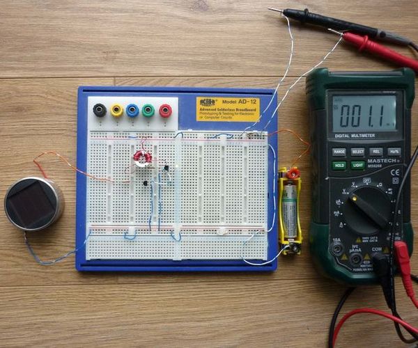 How to Switch Off a Joule Thief During Daylight
