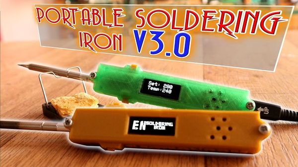Portable Soldering Iron V3