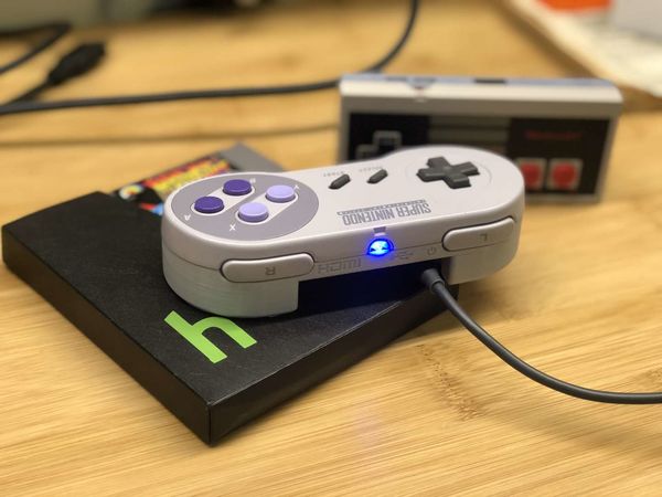 Super Gamepad Zero: RetroPie in an Original Super Nintendo controller