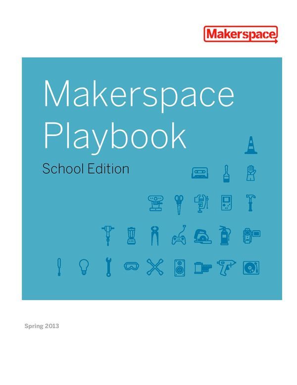 Makerspace Playbook - School Edition