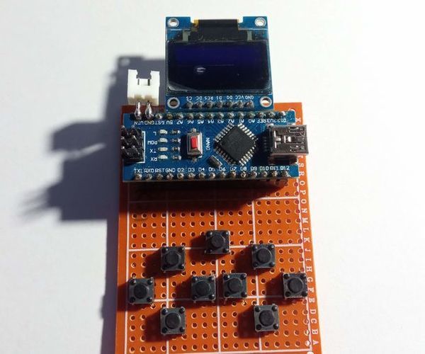 Arduino Based Handheld Game Console