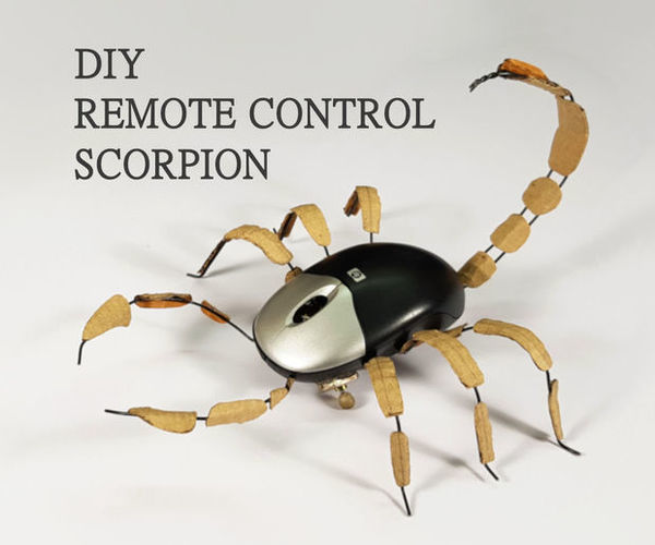 How to Make Remote Control Scorpion