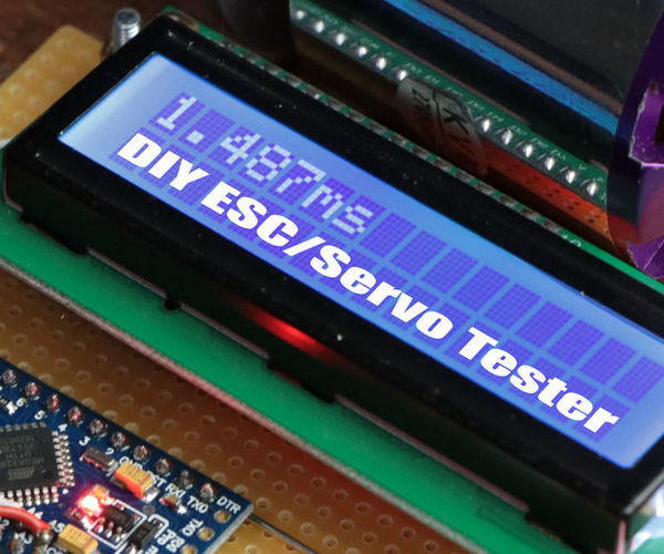 Make Your Own ESC/Servo Tester