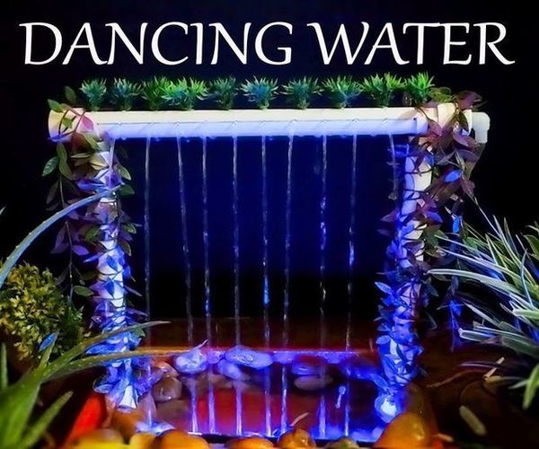 DIY Dancing Waterfall