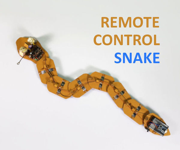 DIY - Remote Control Snake