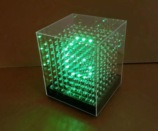JolliCube - LED Cube Internet Clock