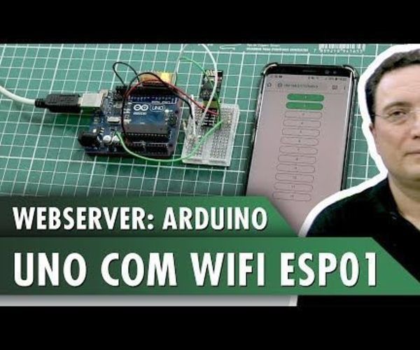 WebServer: Arduino UNO With WiFi ESP01