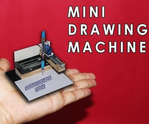 Diy Mini Cnc Drawing Machine