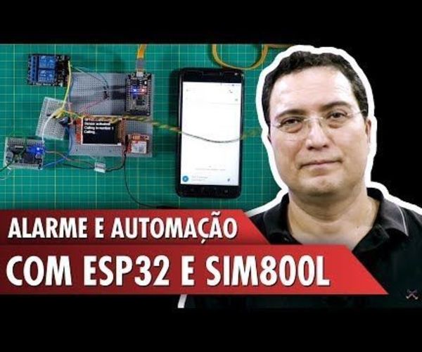 ESP32: SIM800L and Barrier Sensor