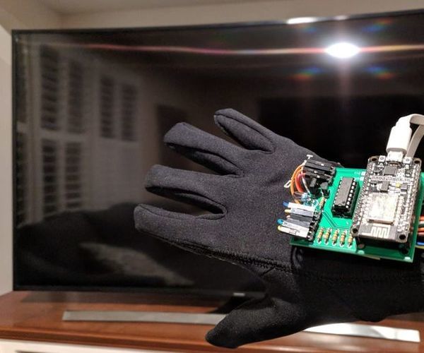 Gesture Controlled Universal Remote With Node-MCU