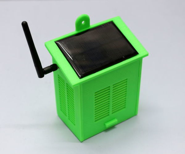 Solar Powered WiFi Weather Station V2.0