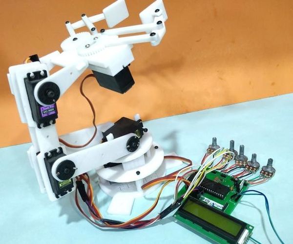 PIC Microcontroller Based Robotic Arm
