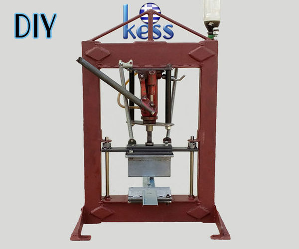 DIY Hydraulic Benchtop Press