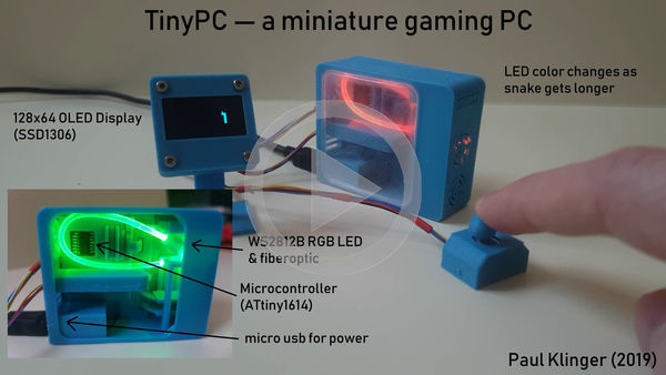 TinyPC - A miniature gaming PC