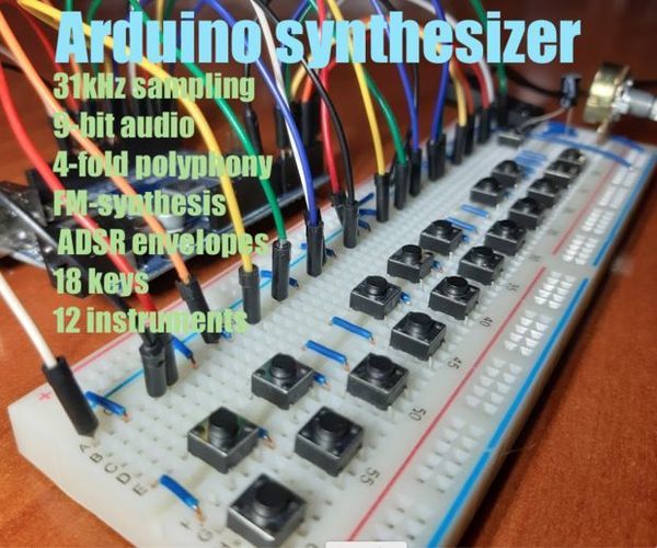 Arduino Synthesizer With FM
