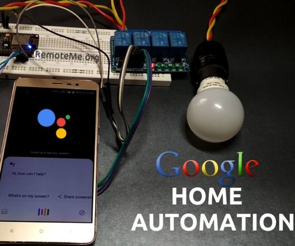 Control Devices Using Google Assistant !