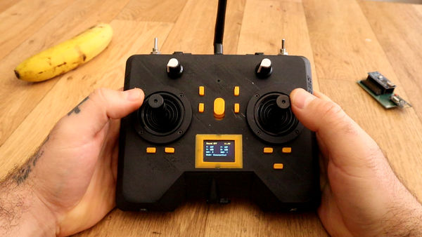 Arduino 3D printed radio controller
