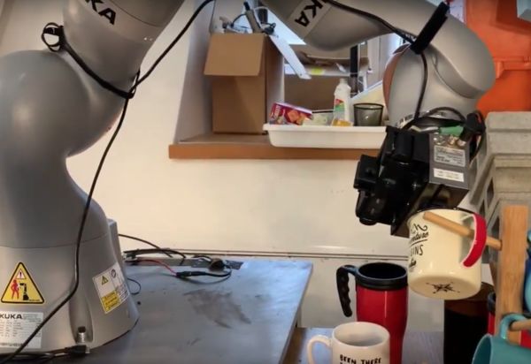Robot precisely moves objects it's never seen before
