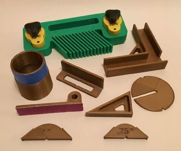 3D Printed Gadgets for Woodworking
