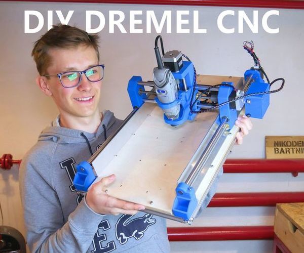 DIY 3D Printed Dremel CNC