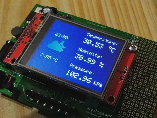 Arduino MKR Weather Monitor