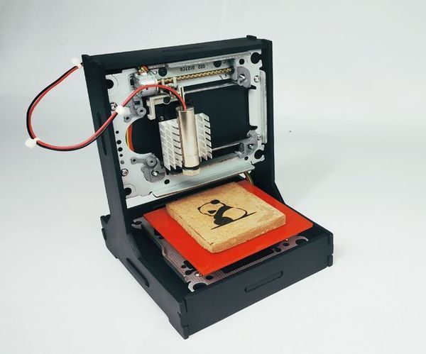 DIY Arduino Mini Laser Engraver