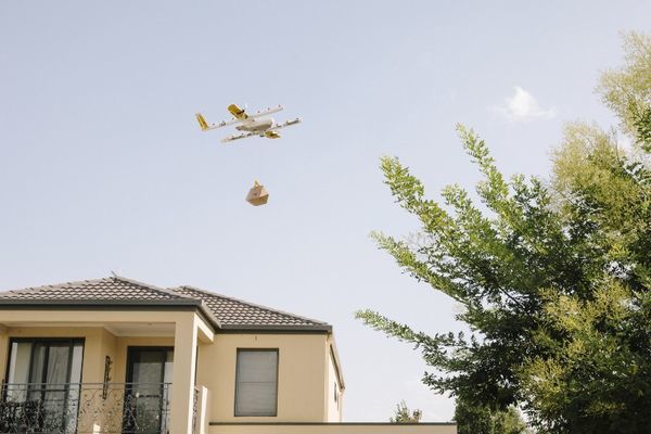 Wing launches commercial air delivery service in Canberra