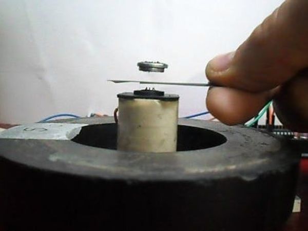 Arduino Repulsive Electromagnetic Levitation