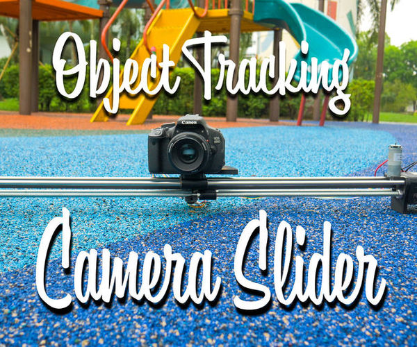 Object Tracking Camera Slider With Rotational Axis. 3D Printed & Built on the RoboClaw DC Motor Controller & Arduino