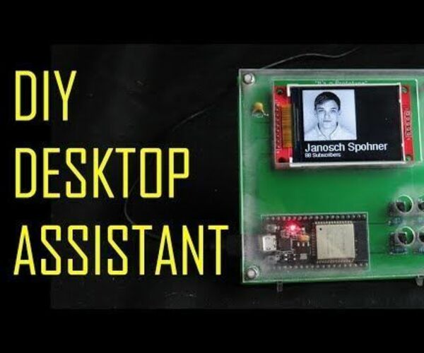 The Desktop Device - a Customizable Desktop Assistant